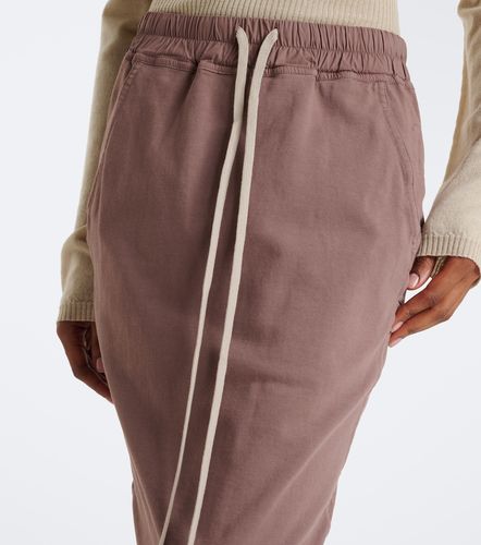 DRKSHDW – Gonna lunga Pull On Pillar in jersey di cotone - Rick Owens - Modalova
