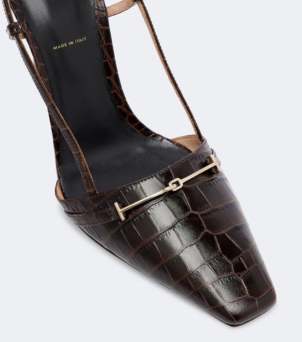 Pumps slingback Arc in pelle stampata - Tom Ford - Modalova