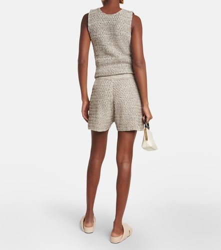 Shorts in misto cotone a maglie larghe - Jil Sander - Modalova