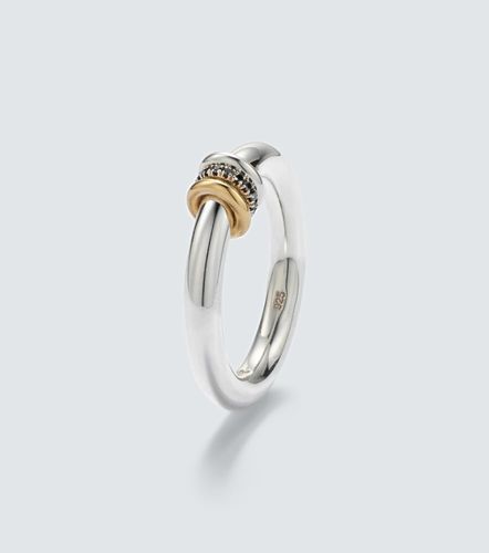 Anello Sirius Max in oro 18kt e sterling con diamanti neri - Spinelli Kilcollin - Modalova