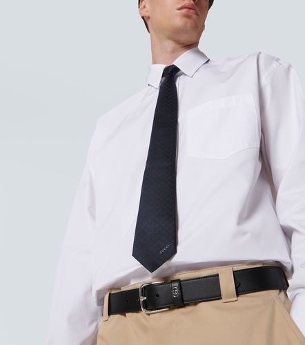 Gucci Horsebit silk tie - Gucci - Modalova