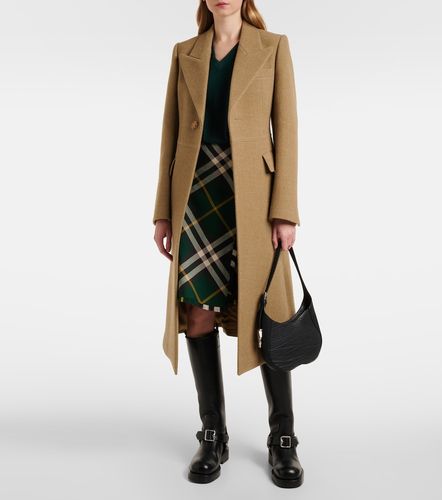 Burberry Single-breasted wool coat - Burberry - Modalova