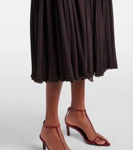 Falda midi de georgette plisada - Jil Sander - Modalova