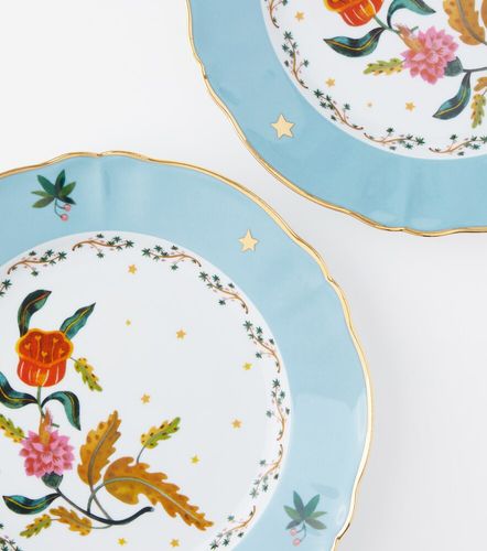 Set di 4 piatti piani Fabula Profumo - Bitossi - Modalova