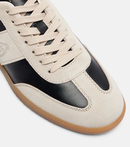 Tabs leather and suede sneakers - Tod's - Modalova
