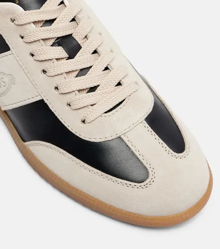Sneakers Tabs aus Leder und Veloursleder - Tod's - Modalova