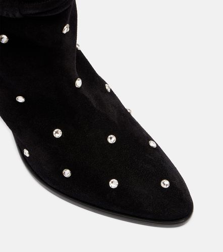 Lolya 90 embellished suede ankle boots - Isabel Marant - Modalova