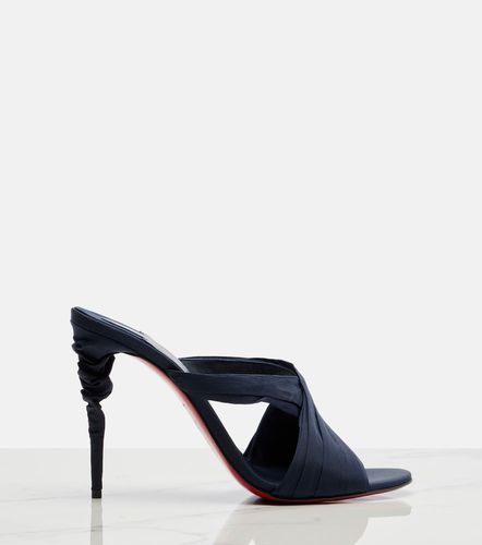 Mules Affabula de tafetán - Christian Louboutin - Modalova