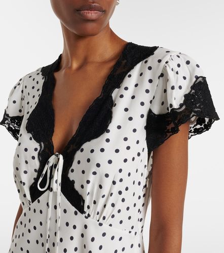 Rixo Miniabito a pois con pizzo - Rixo - Modalova