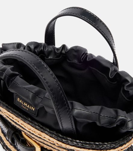 Balmain Borsa a mano a righe - Balmain - Modalova