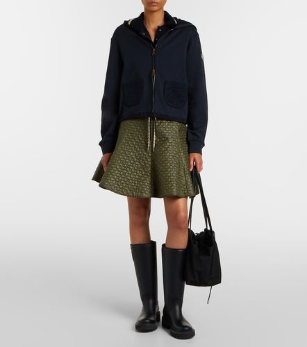Sudadera con capucha en mezcla de algodón - Moncler - Modalova