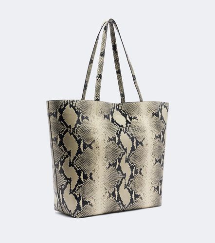 Roam Large snake-effect leather tote bag - Toteme - Modalova