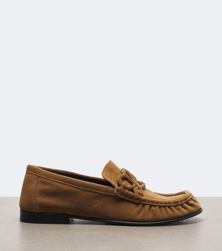 Loewe Mocassini Double L in suede - Loewe - Modalova