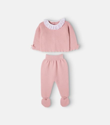 Bebé - Set de jersey y pantalones Leonor de lana - La Coqueta - Modalova