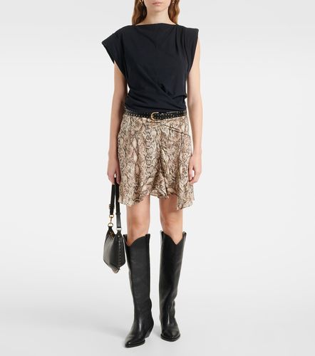 Minifalda Ozany de mezcla de seda - Isabel Marant - Modalova