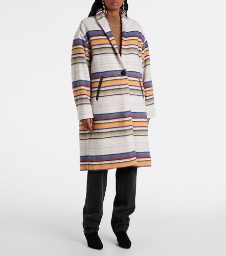Striped wool-blend coat - Marant Etoile - Modalova
