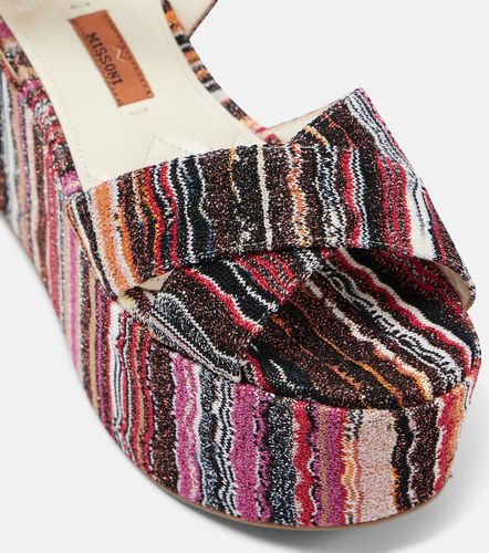 Julia raschel platform sandals - Missoni - Modalova