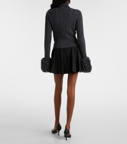 Pullover in lana e cashmere a trecce - Patou - Modalova