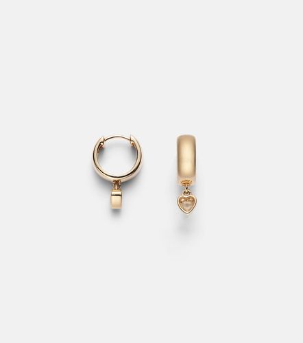 Orecchini a cerchio in 14kt con diamanti - Roxanne First - Modalova