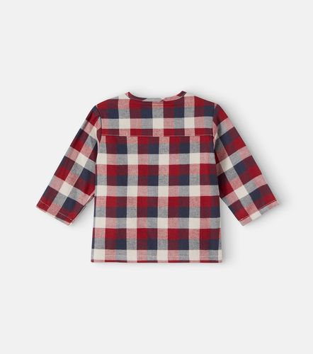 Bebé - camisa Shelby de algodón a cuadros - Wheat - Modalova