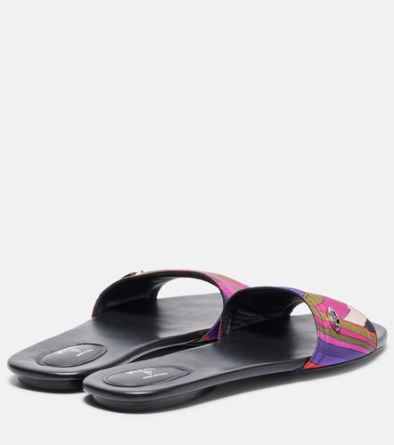Pucci Yummy Iride silk slides - Pucci - Modalova