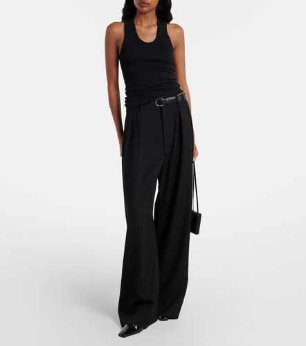 Top in jersey di cotone a coste - Wardrobe.NYC - Modalova