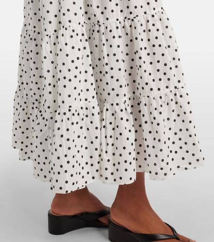 Vestido midi Kendall de algodón con lunares - Rixo - Modalova