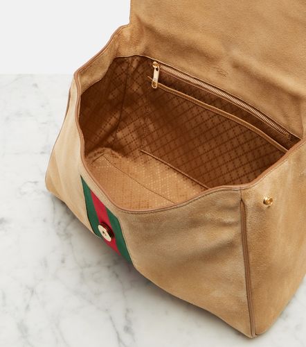 Borsa Paparazzo Medium in suede - Gucci - Modalova