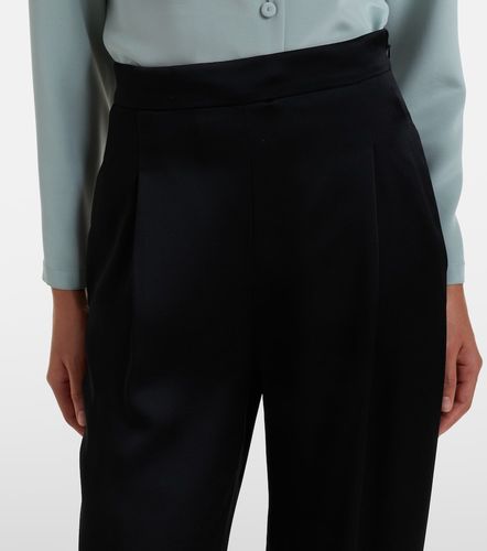 Max Mara Weite Hose aus Crêpe - Max Mara - Modalova