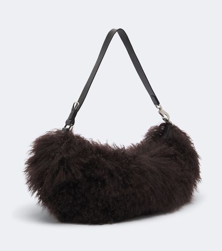 Borsa a spalla Quiver Clip in shearling - Lemaire - Modalova