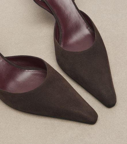 Slingback-Pumps Inez aus Veloursleder - The Row - Modalova