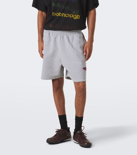 Shorts de jersey de algodón - Balenciaga - Modalova
