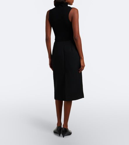Falda midi de lana virgen - Jil Sander - Modalova