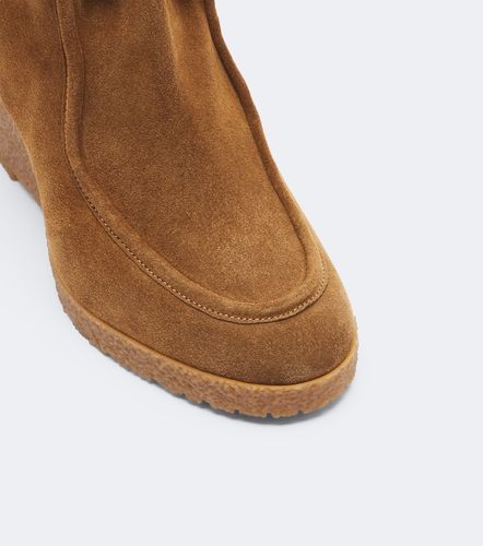 Cylia suede wedge ankle boots - Isabel Marant - Modalova