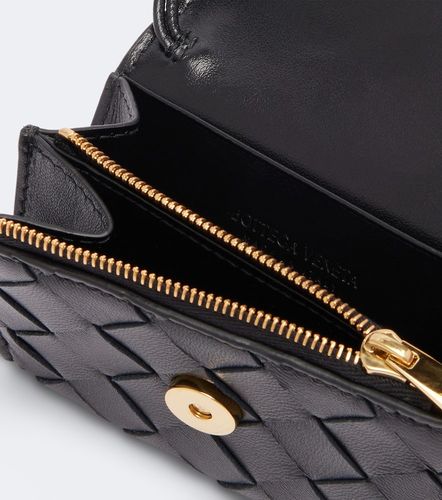 Tarjetero de piel Intrecciato - Bottega Veneta - Modalova