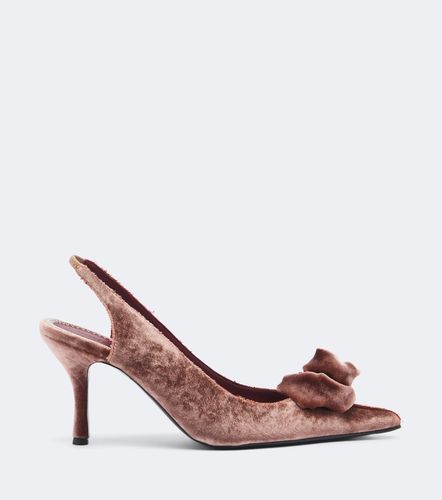 Pumps slingback in velluto - Magda Butrym - Modalova