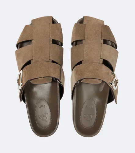 Embellished suede mules - Christian Louboutin - Modalova