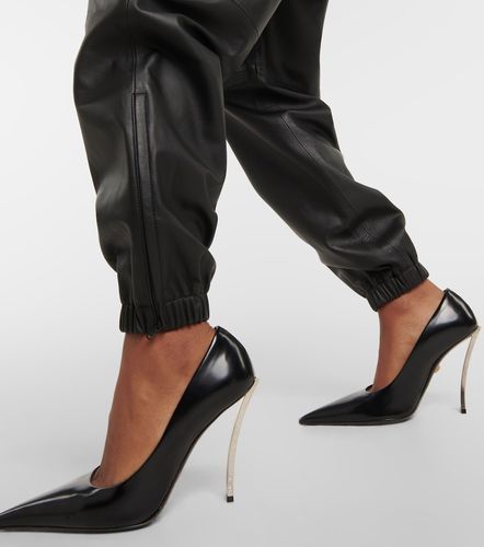 Wardrobe.NYC Leather sweatpants - Wardrobe.NYC - Modalova