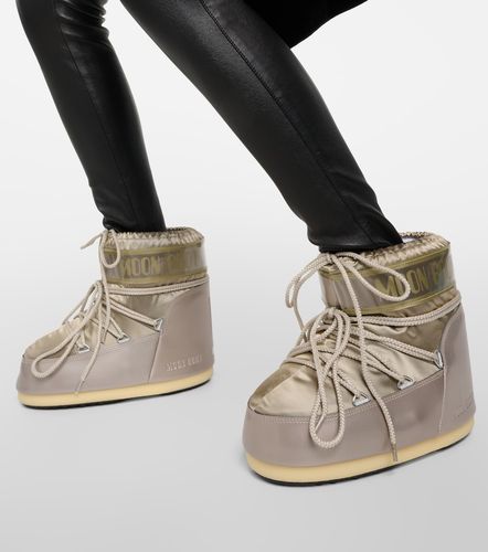 Botas de nieve Icon Low Glance de satén - Moon Boot - Modalova