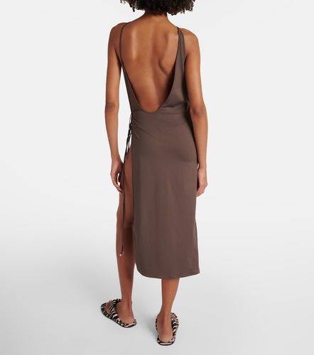 Midikleid mit Seitenschlitz - The Attico - Modalova