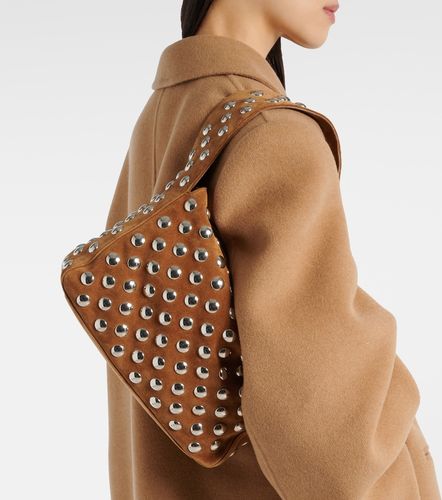 Elena studded suede shoulder bag - Khaite - Modalova