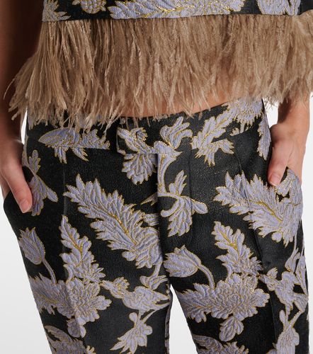 Saturday Night jacquard bootcut pants - La DoubleJ - Modalova