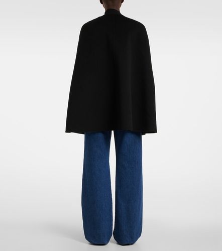 Gucci Horsebit wool and silk cape - Gucci - Modalova