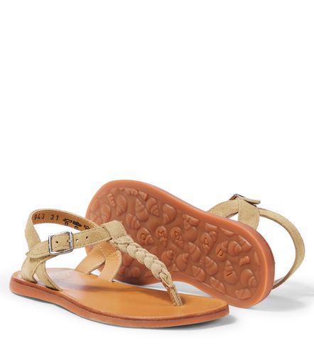 Sandalias Plagette Antic de ante - Pom d'Api - Modalova