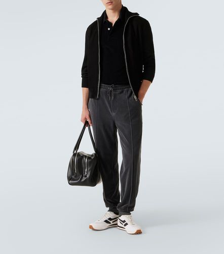 Cotton-blend terry polo shirt - Tom Ford - Modalova