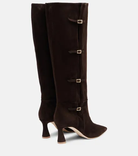 Nolan 70 suede knee-high boots - Malone Souliers - Modalova