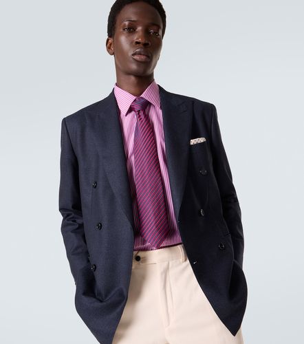 Charvet Striped silk jacquard tie - Charvet - Modalova
