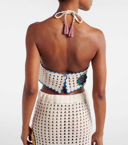 Alémais Crop top Elma de croché de algodón - Alemais - Modalova