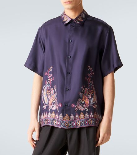 Etro Camisa de seda con paisley - Etro - Modalova