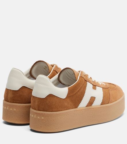 Hogan H698 suede platform sneakers - Hogan - Modalova